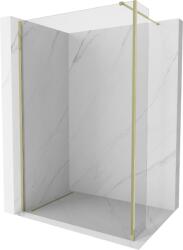 Mexen Kioto zuhanyfal Walk-in 155 x 40 cm, átlátszó, arany - 800-155-212-50-00-040 (800-155-212-50-00-040)