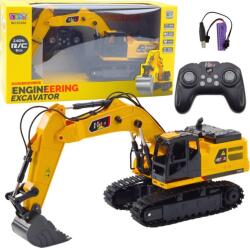LeanToys Caterpillar Kotrógép Távirányítású RC 9Ch 2.4G (22693) (22693)