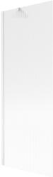 Mexen Next egyajtós kádparaván 70 x 150 cm, csíkos, fehér - 895-070-000-00-09-20 (895-070-000-00-09-20)