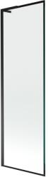 Mexen Next L 1-szárnyú kádparaván, 60 x 150 cm, fekete keret, fekete - 895-060-000-03-70-70 (895-060-000-03-70-70)