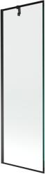 Mexen Next 1-szárnyú zuhanyfal 60 x 150 cm, fekete keret, fekete - 895-060-000-00-70-70 (895-060-000-00-70-70)