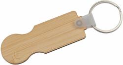 NO1 Göteborg bambusz érmés kulcstartó