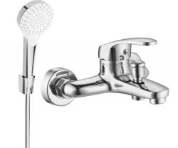 Mexen Erica R72 fürdőkád csaptelep zuhanykészlettel, króm - 74643R72-00 (74643R72-00)