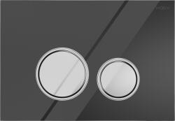 Mexen Fenix 06 öblítőgomb, fekete - 600623 (600623)