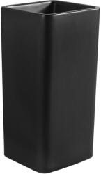 Mexen Tana szabadon álló mosdó 40 x 40 cm, fekete matt - 26044070 (26044070)