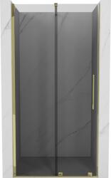 Mexen Velar 100 cm-es eltolható zuhanyajtó, grafit, arany - 871-100-000-41-50 (871-100-000-41-50)