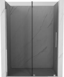Mexen Velar toló zuhanyajtó 140 cm, grafit, króm - 871-140-000-41-01 (871-140-000-41-01)
