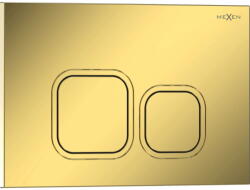 Mexen Tex 03 öblítő gomb, fényes pezsgő arany - 6103-08 (6103-08)