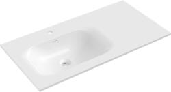 Mexen Vela balra beépített mosdókagyló 91 x 46, 5 cm, fényes fehér - 25239000L (25239000L)