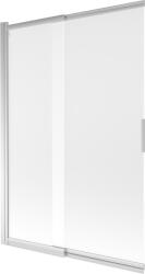 Mexen Fox 2-szárnyú toló zuhanyfal 120 x 150 cm, szatinált, króm - 891-120-002-01-30 (891-120-002-01-30)