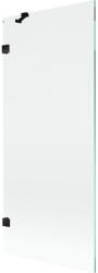 Mexen Lunar 1-szárnyú fürdőszobai paraván 80 x 150 cm, átlátszó, fekete - 897-080-000-70-00 (897-080-000-70-00)