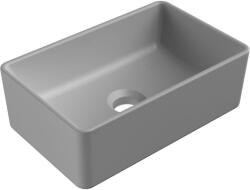 Mexen Nadia munkalapra szerelhető mosdó 36 x 23 cm, világos szürke mat - 21613661 (21613661)