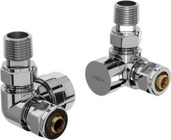 Mexen Uni-Term radiátorszelepek axiális, króm - W903-000-01 (W903-000-01)