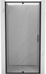 Mexen Exo zuhanyajtó, nyitható, 110 cm, átlátszó, fekete - 819-110-000-70-00 (819-110-000-70-00)