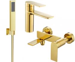 Mexen Zero R02 kádkészlet, arany - 71103R02-50 (71103R02-50)