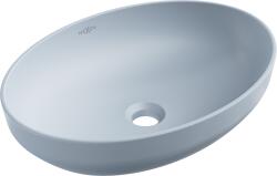 Mexen Cornelia pultra szerelhető mosdókagyló, 50 x 37 cm, szürke-kék matt - 21885069 (21885069)