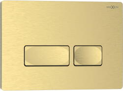 Mexen Tex 04 öblítő gomb, kefélt arany - 6104-11 (6104-11)