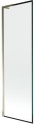 Mexen Next L kádparaván, 1-szárnyú, 60 x 150 cm, fekete keret, arany - 895-060-000-03-70-50 (895-060-000-03-70-50)
