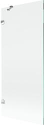 Mexen Lunar kádparaván 1-ajtós 80 x 150 cm, átlátszó, króm - 897-080-000-01-00 (897-080-000-01-00)