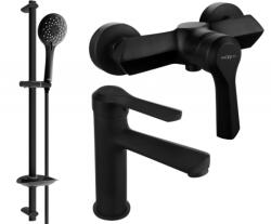 Mexen Sabre DB74 zuhanykészlet, fekete - 72104DB74-70 (72104DB74-70)