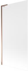 Mexen Next L fürdőkád paraván, 1-szárnyú, 90 x 150 cm, zúzmara, rózsaarany - 895-090-000-03-30-60 (895-090-000-03-30-60)