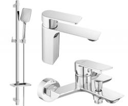 Mexen Alexa DQ62 fürdőkád készlet, króm - 71203DQ62-00 (71203DQ62-00)