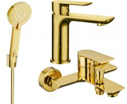 Mexen Alfa R40 kád szett, arany - 745703R40-50 (745703R40-50)