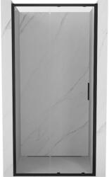 Mexen Exo tolóajtós zuhanykabin 125 cm, átlátszó, fekete - 8151-125-000-70-00 (8151-125-000-70-00)