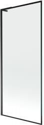 Mexen Next L kádparaván 1-szárnyú 80 x 150 cm, fekete keret, fekete - 895-080-000-03-70-70 (895-080-000-03-70-70)