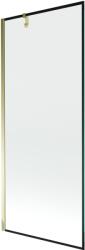 Mexen Next 1-szárnyú zuhanyfal 80 x 150 cm, fekete keret, arany - 895-080-000-00-70-50 (895-080-000-00-70-50)