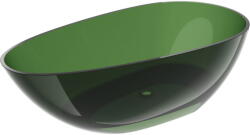 Mexen Glass Forest szabadon álló átlátszó kád 170 x 85 cm, króm dugó - 58061708502 (58061708502)