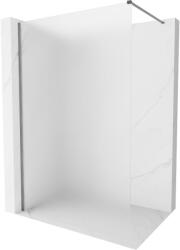 Mexen Kioto-X zuhanyfal Walk-in 90 x 200 cm, fagyott 10 mm, gun metal - 800-090-101-95-30-X (800-090-101-95-30-X)