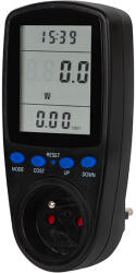  Digitális wattmérő W3 FEKETE (72-024)