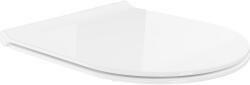 Mexen lassan záródó, slim duroplast WC-ülőke, fényes fehér - 39050100 (39050100)