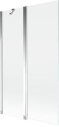 Mexen Mist 2-szárnyú zuhanyfal 110 x 150 cm, átlátszó, króm - 8A9-110-011-01-00 (8A9-110-011-01-00)