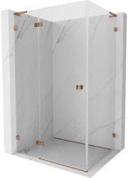 Mexen Lunar L zuhanykabin nyíló balos 75 x 70 cm, átlátszó, rózsaarany - 834L-075-070-60-00-L (834L-075-070-60-00-L)