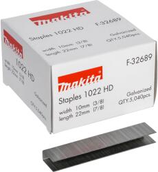 Makita F-32689 10/22 Tűzőkapocs (5040 db) (F-32689) (F-32689)