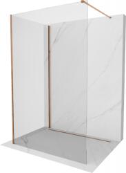 Mexen Kioto zuhanyfal Walk-in 125 x 110 cm, átlátszó, rózsaarany - 800-125-212-60-00-110 (800-125-212-60-00-110)