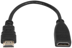  HDMI átalakító HDMI aljzat-HDMI dugó 0, 2m (92-158)