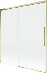 Mexen Rox kétszárnyú, toló zuhanyfal 150 x 150 cm, átlátszó, arany - 8C9-150-001-50-00 (8C9-150-001-50-00)