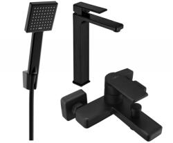 Mexen Mino R45 kád szett, fekete - 72413R45-70 (72413R45-70)