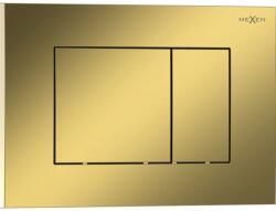 Mexen Tex 02 öblítőgomb, pezsgő arany fényes - 6102-08 (6102-08)