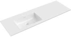 Mexen Otis munkalapba süllyesztett mosdó bal 141 x 46, 5 cm, fehér fényes - 25181400L (25181400L)