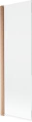 Mexen Mist 1 szárnyú fürdőkádparaván 70 x 150 cm, átlátszó, csiszolt réz - 8A9-070-001-65-00 (8A9-070-001-65-00)