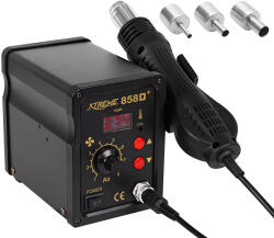  Forrasztóállomás PR-ZD-858D+ FORRÓ LEVEGŐ (53-011)