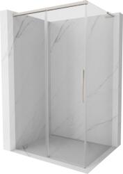 Mexen Rox L tolóajtós zuhanykabin 115 x 85 cm, átlátszó, csiszolt nikkel - 8C2L-115-085-97-00 (8C2L-115-085-97-00)