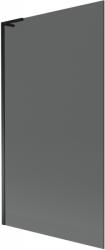 Mexen Next L kádparaván 1-szárnyú 100 x 150 cm, grafit, fekete - 895-100-000-03-40-70 (895-100-000-03-40-70)