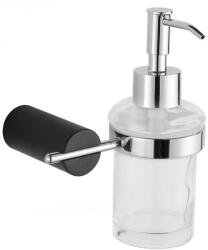 Mexen Aron szappanadagoló, fekete/króm - 70881388-07 (70881388-07)