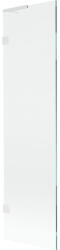 Mexen Lunar L egyajtós fürdőkádparaván 50 x 150 cm, átlátszó, fehér - 897L-050-000-20-00 (897L-050-000-20-00)