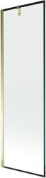 Mexen Next 1-szárnyú kádparaván 60 x 150 cm, fekete keret, arany - 895-060-000-00-70-50 (895-060-000-00-70-50)